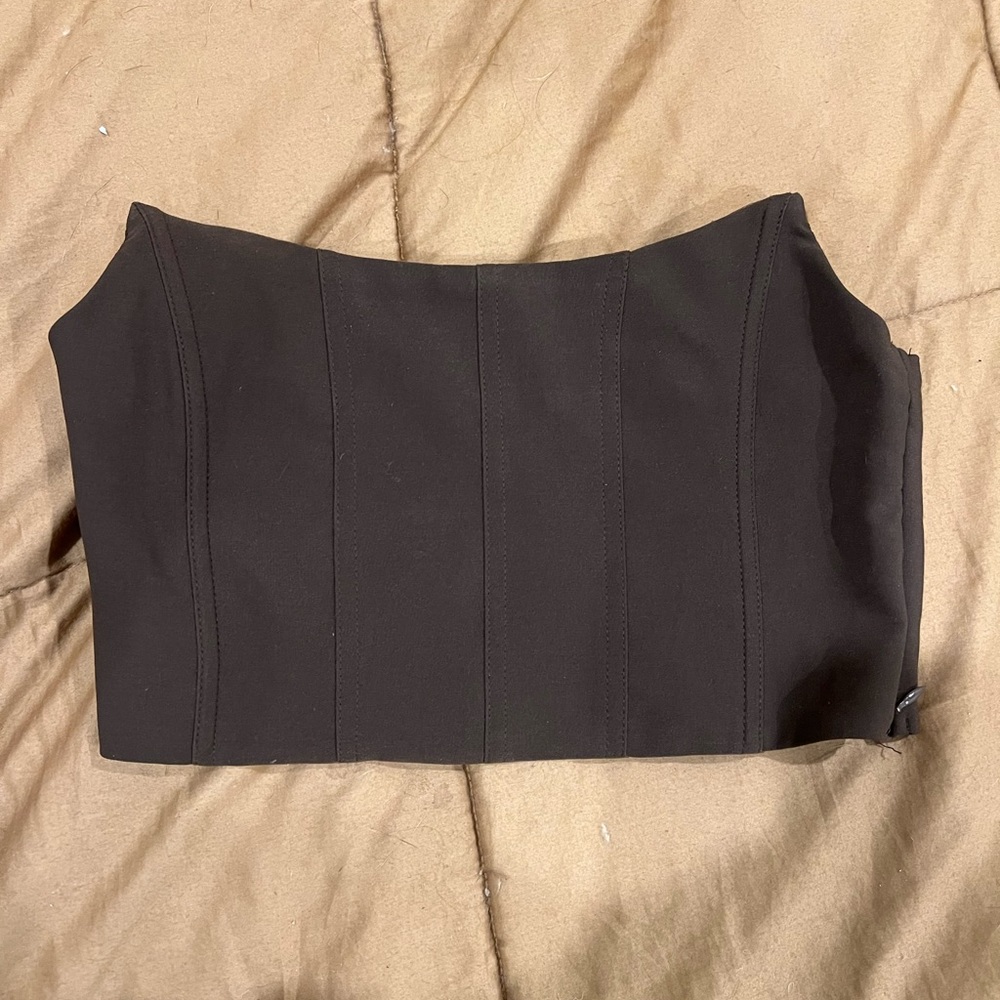 Chocolate brown corset